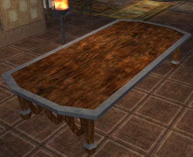 Table en ch&ecirc;ne complexe Tier 4 Table  bois de ch�ne 300SP 31