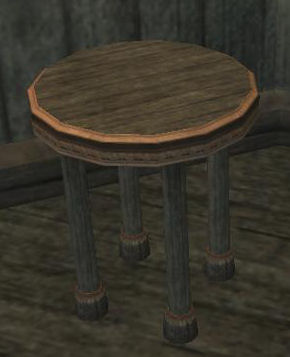 Table de chevet ovale en &eacute;glantier Tier 4 Table   35SP 39