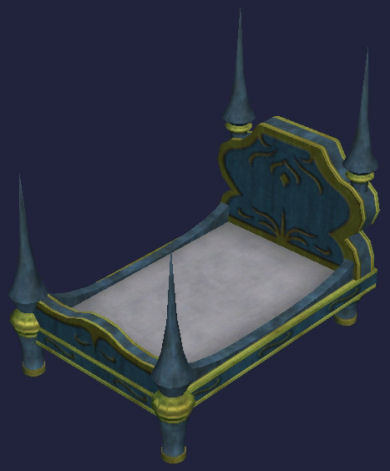 Lit orn&eacute; en ferrite Tier 8 Literie  125SP